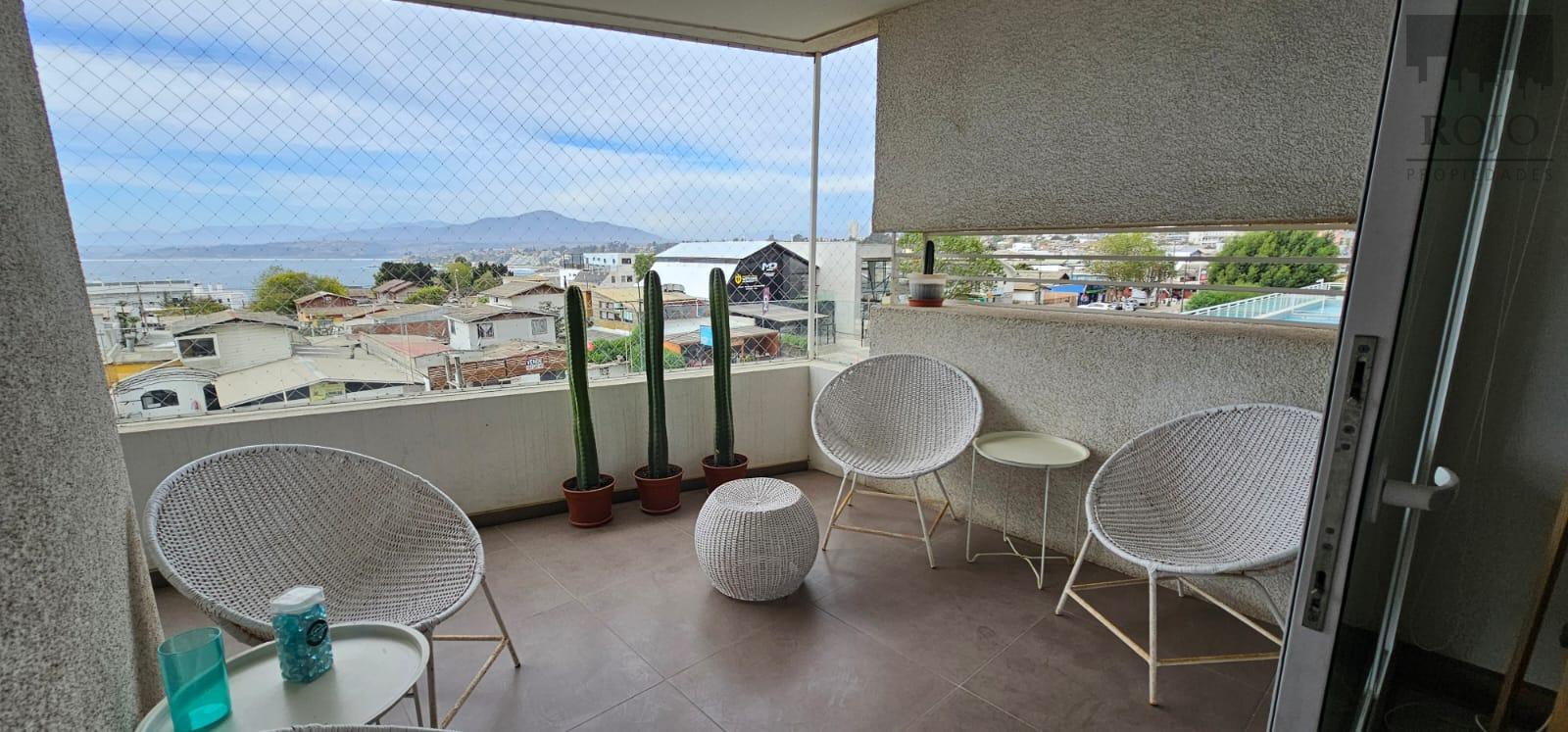 Costa Montemar, Vista, 3 dormitorios, terraza, estacionamiento