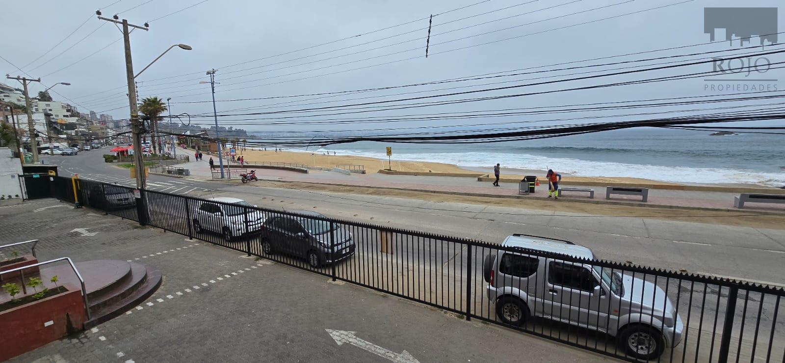 Reñaca, frente al mar, 130 M2, 3 dormitorios, 2 estacionamientos