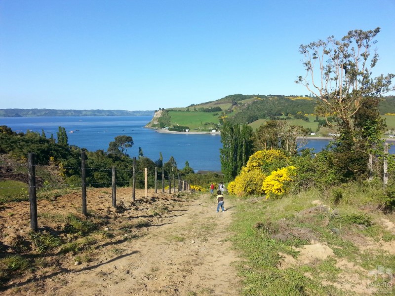 Terreno con bordemar. 2,67 ha en Castro, Peni­nsula de Rilan.