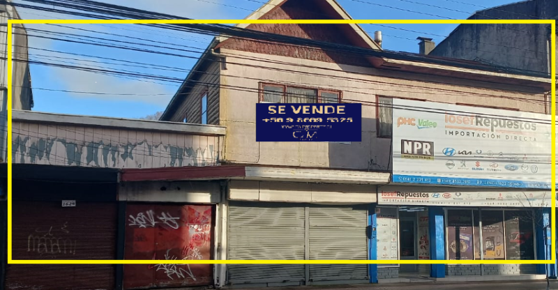 SE VENDE PROPIEDAD COMERCIAL EN CENTRO DE OSORNO